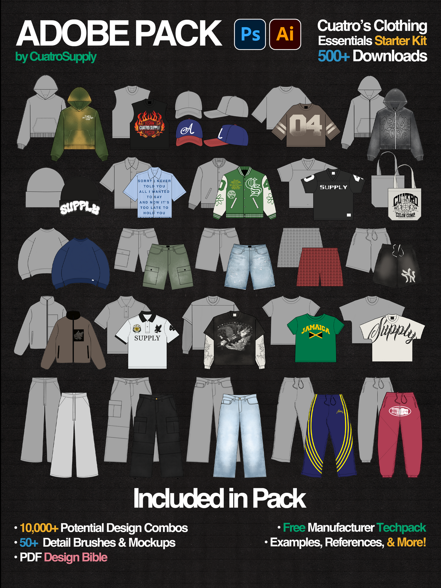 Cuatro's Adobe Pack for Illustrator