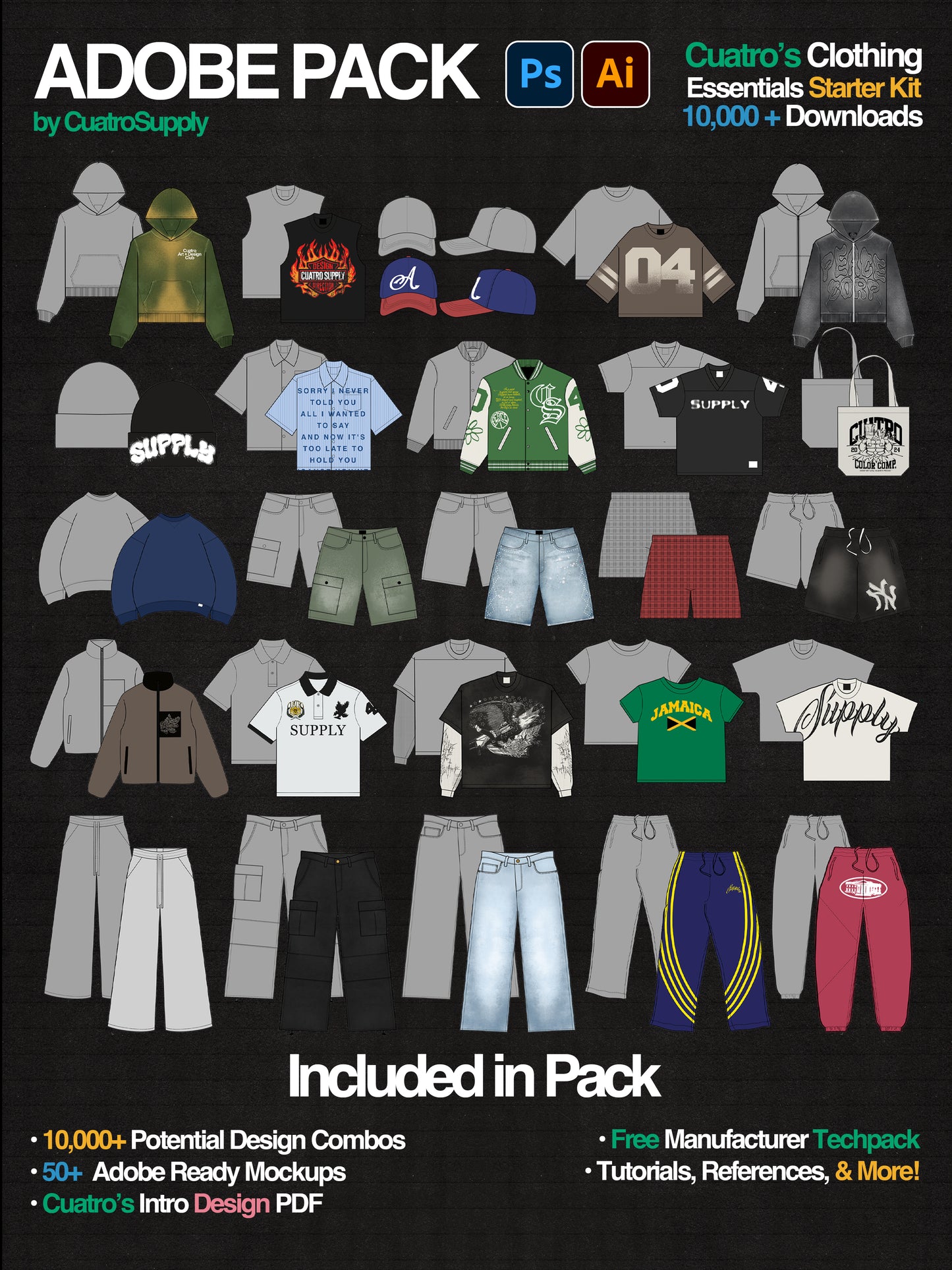 Cuatro's Adobe Pack for Illustrator