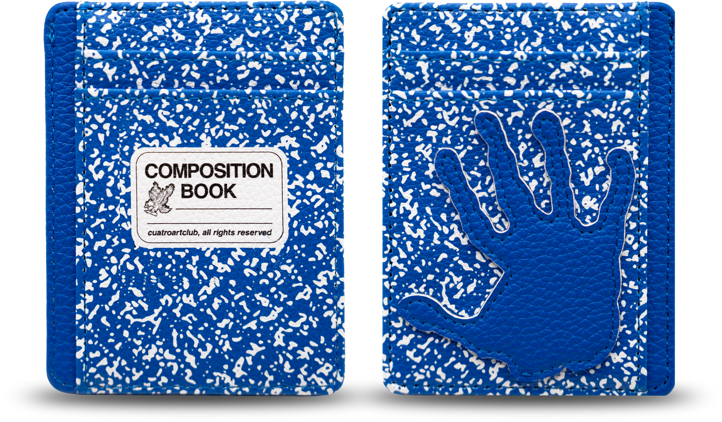 Notebook Card Holder (The Blues)