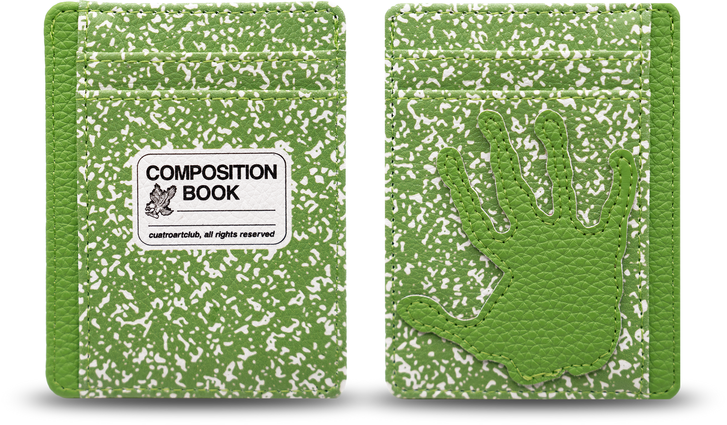 Notebook Card Holder (Envy Green)
