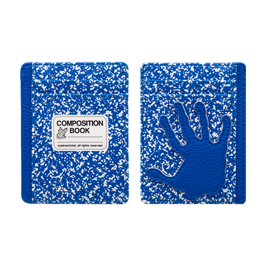 Notebook Card Holder (The Blues)