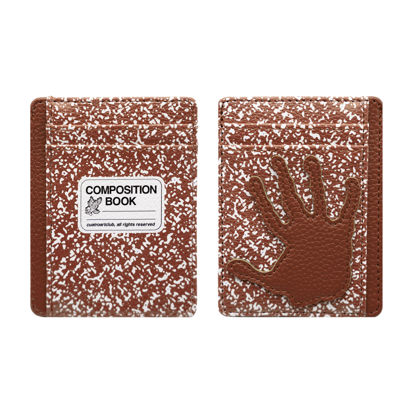 Notebook Card Holder (Burnt Sienna)