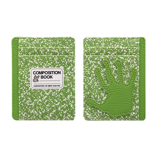 Notebook Card Holder (Envy Green)